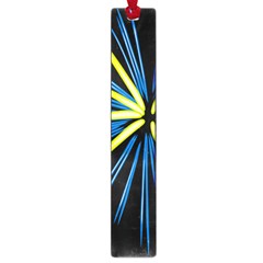 Fireworks Blue Green Black Happy New Year Large Book Marks by Mariart