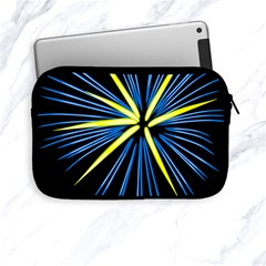 Fireworks Blue Green Black Happy New Year Apple Ipad Mini Zipper Cases by Mariart