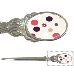 Polka Dots Flower Floral Rainbow Letter Openers