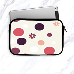 Polka Dots Flower Floral Rainbow Apple Ipad Mini Zipper Cases by Mariart