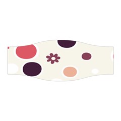 Polka Dots Flower Floral Rainbow Stretchable Headband