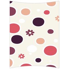 Polka Dots Flower Floral Rainbow Back Support Cushion