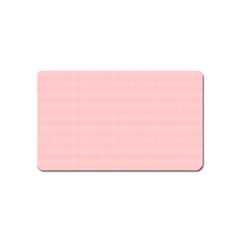 Red Polka Dots Line Spot Magnet (name Card) by Mariart