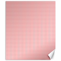 Red Polka Dots Line Spot Canvas 20  X 24   by Mariart