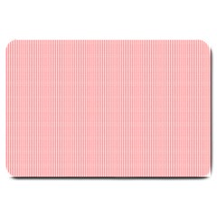 Red Polka Dots Line Spot Large Doormat 