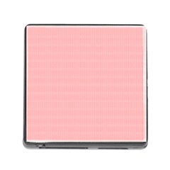 Red Polka Dots Line Spot Memory Card Reader (square) by Mariart