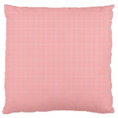 Red Polka Dots Line Spot Large Cushion Case (two Sides) by Mariart