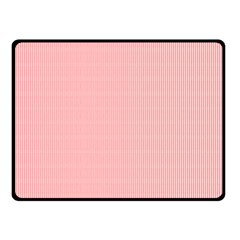 Red Polka Dots Line Spot Double Sided Fleece Blanket (small)  by Mariart