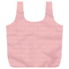 Red Polka Dots Line Spot Full Print Recycle Bags (l)  by Mariart