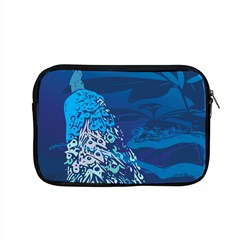 Peacock Bird Blue Animals Apple Macbook Pro 15  Zipper Case