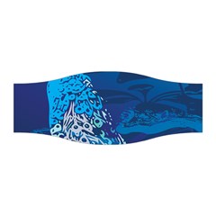 Peacock Bird Blue Animals Stretchable Headband