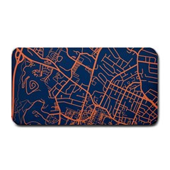 Virginia Map Art City Medium Bar Mats by Mariart