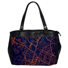 Virginia Map Art City Office Handbags by Mariart