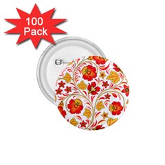 Wreaths Flower Floral Sexy Red Sunflower Star Rose 1 75  Buttons (100 Pack) 