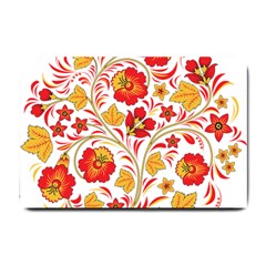 Wreaths Flower Floral Sexy Red Sunflower Star Rose Small Doormat 