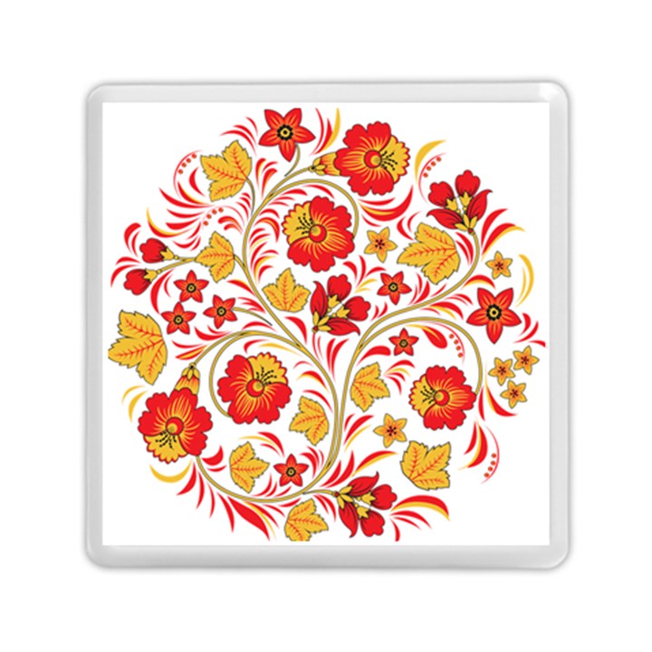 Wreaths Flower Floral Sexy Red Sunflower Star Rose Memory Card Reader (Square) 