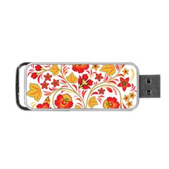 Wreaths Flower Floral Sexy Red Sunflower Star Rose Portable Usb Flash (one Side) by Mariart