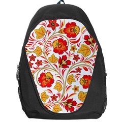 Wreaths Flower Floral Sexy Red Sunflower Star Rose Backpack Bag