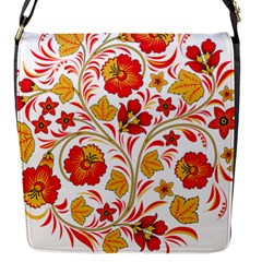 Wreaths Flower Floral Sexy Red Sunflower Star Rose Flap Messenger Bag (s)