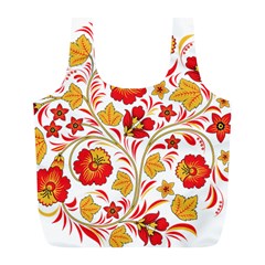 Wreaths Flower Floral Sexy Red Sunflower Star Rose Full Print Recycle Bags (l) 