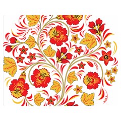 Wreaths Flower Floral Sexy Red Sunflower Star Rose Double Sided Flano Blanket (medium)  by Mariart