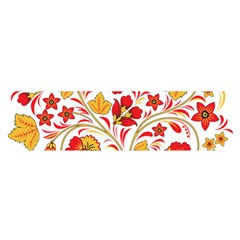 Wreaths Flower Floral Sexy Red Sunflower Star Rose Satin Scarf (oblong)