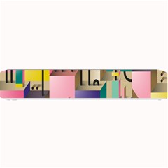 Magazine Balance Plaid Rainbow Small Bar Mats