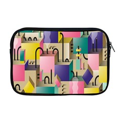 Magazine Balance Plaid Rainbow Apple Macbook Pro 17  Zipper Case