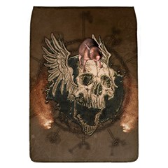 Awesome Creepy Skull With Rat And Wings Flap Covers (l)  by FantasyWorld7