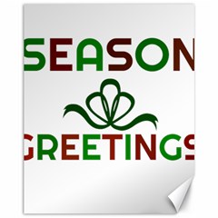 Season Greetings Canvas 11  X 14   by Colorfulart23