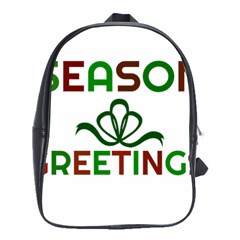 Season Greetings School Bag (large)