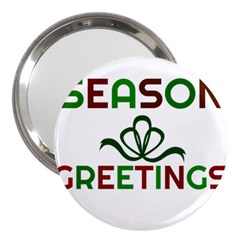 Season Greetings 3  Handbag Mirrors by Colorfulart23