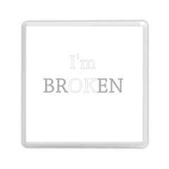 I Am Ok - Broken Memory Card Reader (square) 