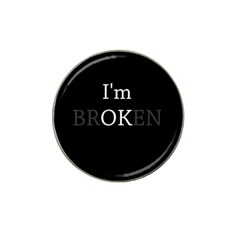 I Am Ok - Broken Hat Clip Ball Marker (10 Pack) by Valentinaart