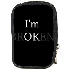 I Am Ok - Broken Compact Camera Cases by Valentinaart