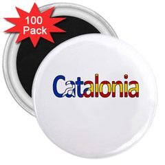 Catalonia 3  Magnets (100 pack)