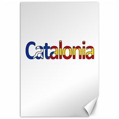 Catalonia Canvas 12  X 18   by Valentinaart