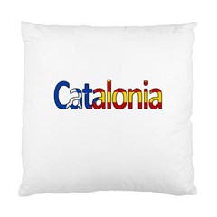 Catalonia Standard Cushion Case (one Side) by Valentinaart