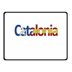 Catalonia Fleece Blanket (small) by Valentinaart