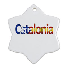 Catalonia Ornament (snowflake) by Valentinaart