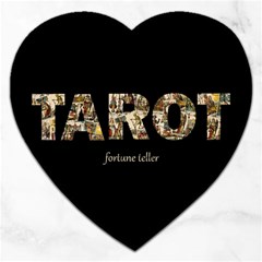 Tarot Fortune Teller Jigsaw Puzzle (heart) by Valentinaart