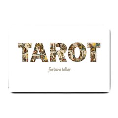 Tarot Fortune Teller Small Doormat  by Valentinaart