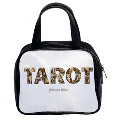 Tarot Fortune Teller Classic Handbags (2 Sides) by Valentinaart