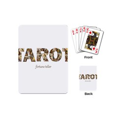 Tarot Fortune Teller Playing Cards (mini)  by Valentinaart