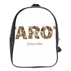 Tarot Fortune Teller School Bag (xl) by Valentinaart