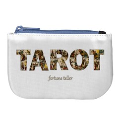 Tarot Fortune Teller Large Coin Purse by Valentinaart