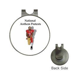 National Anthem Protest Hat Clips With Golf Markers by Valentinaart