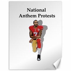 National Anthem Protest Canvas 12  X 16   by Valentinaart