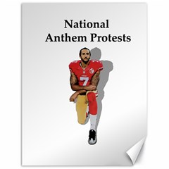 National Anthem Protest Canvas 18  X 24  