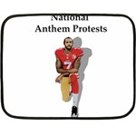 National Anthem Protest Fleece Blanket (Mini) 35 x27  Blanket